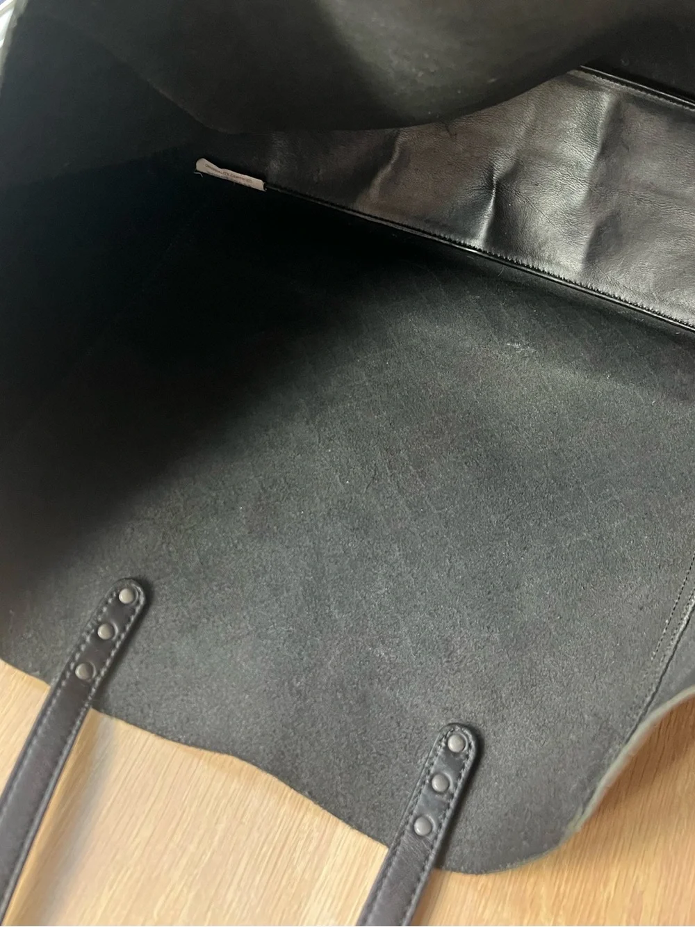 BOTEGGA VENETA Intreccio Mirage Tote Bag Shoulder Leather Black EXCELLENT